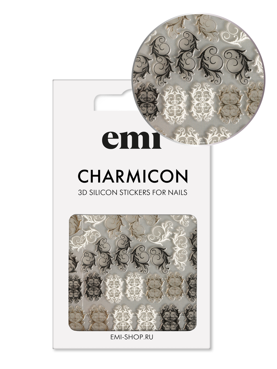 Купить Charmicon 3D Silicone Stickers №216 Ажурный принт в официальном магазине EMI с доставкой по России