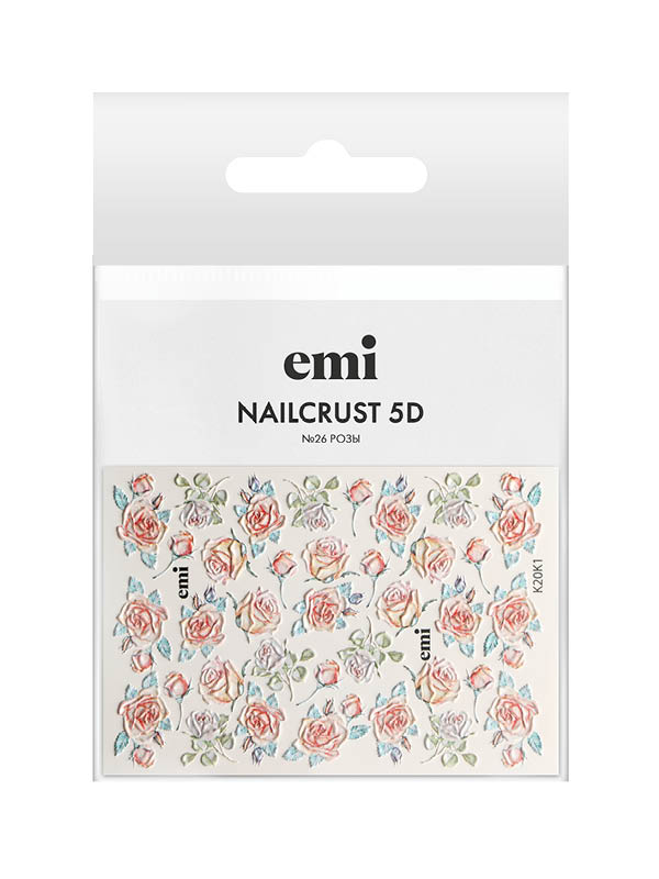 Купить NAILCRUST 5D №26 Розы в официальном магазине EMI с доставкой по России