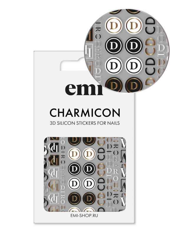 Купить Charmicon 3D Silicone Stickers №186 Логомания в официальном магазине EMI с доставкой по России