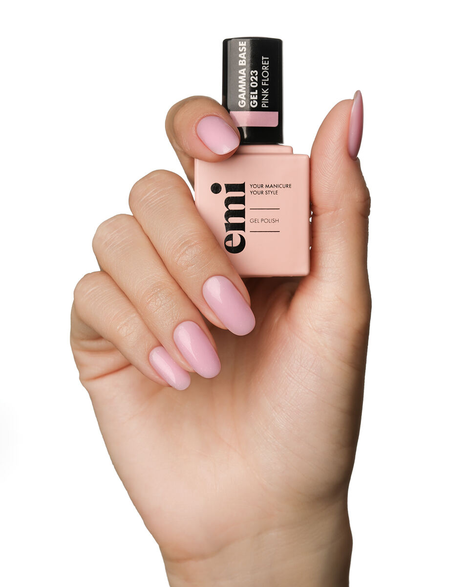 Купить E.MiLac Gamma Base Gel №023 Pink floret, 15 мл в официальном магазине EMI с доставкой по России
