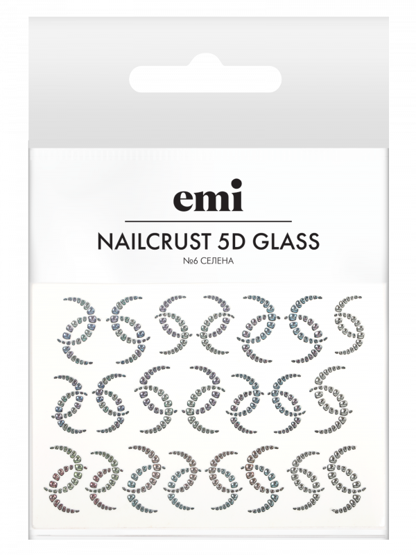 Купить NAILCRUST 5D GLASS №6 Селена в официальном магазине EMI с доставкой по России
