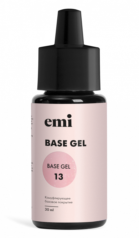 Купить E.MiLac Base Gel Жемчужно-розовый №13, 30 мл в официальном магазине EMI с доставкой по России