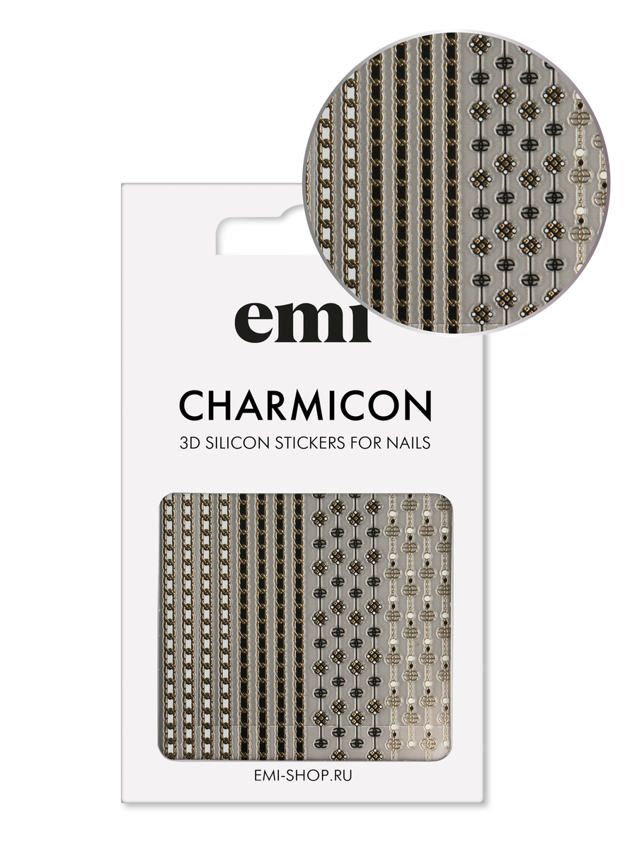 Купить Charmicon 3D Silicone Stickers №236 Fashion chains в официальном магазине EMI с доставкой по России