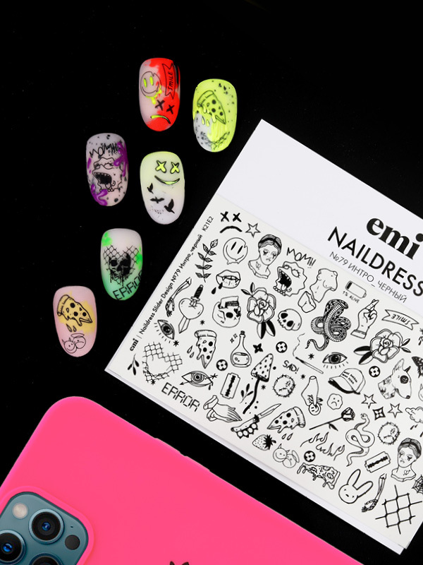 Купить Naildress Slider Design №79 Интро_черный в официальном магазине EMI с доставкой по России