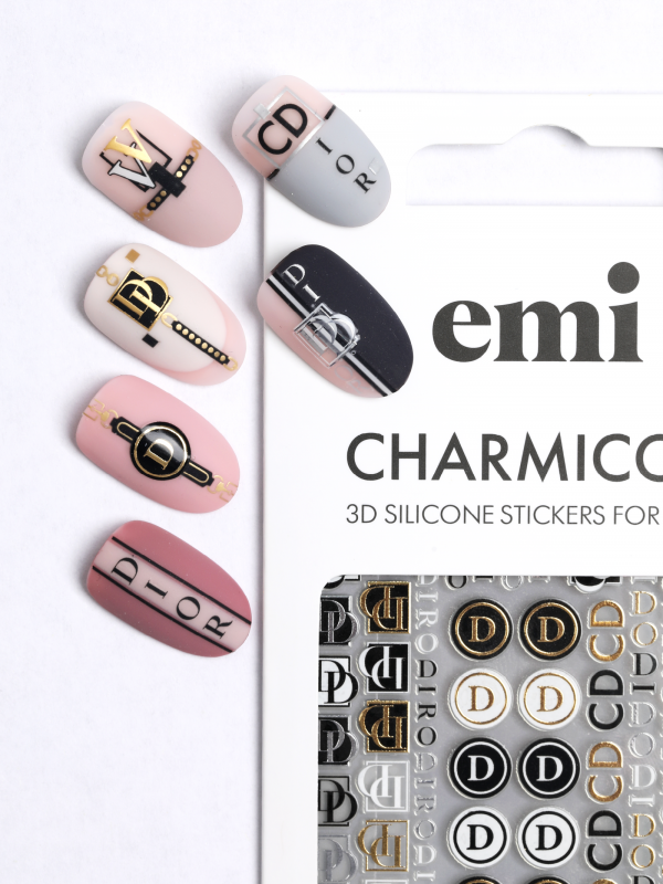 Купить Charmicon 3D Silicone Stickers №186 Логомания в официальном магазине EMI с доставкой по России