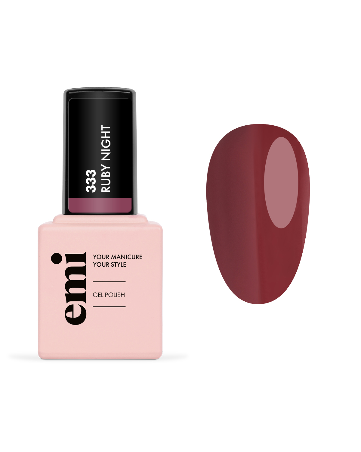 Купить E.MiLac OT Рубиновая ночь №333, 9 мл. в официальном магазине EMI с доставкой по России