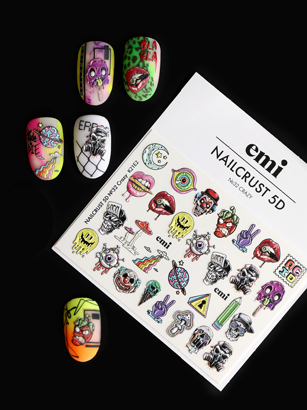 Купить NAILCRUST 5D №32 Сrazy в официальном магазине EMI с доставкой по России