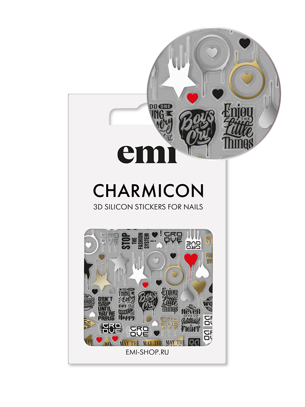 Купить Charmicon 3D Silicone Stickers №168 Значки в официальном магазине EMI с доставкой по России