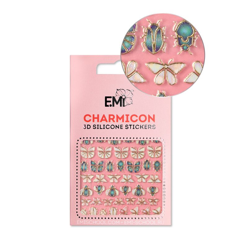 Купить Charmicon 3D Silicone Stickers №135 Насекомые в официальном магазине EMI с доставкой по России
