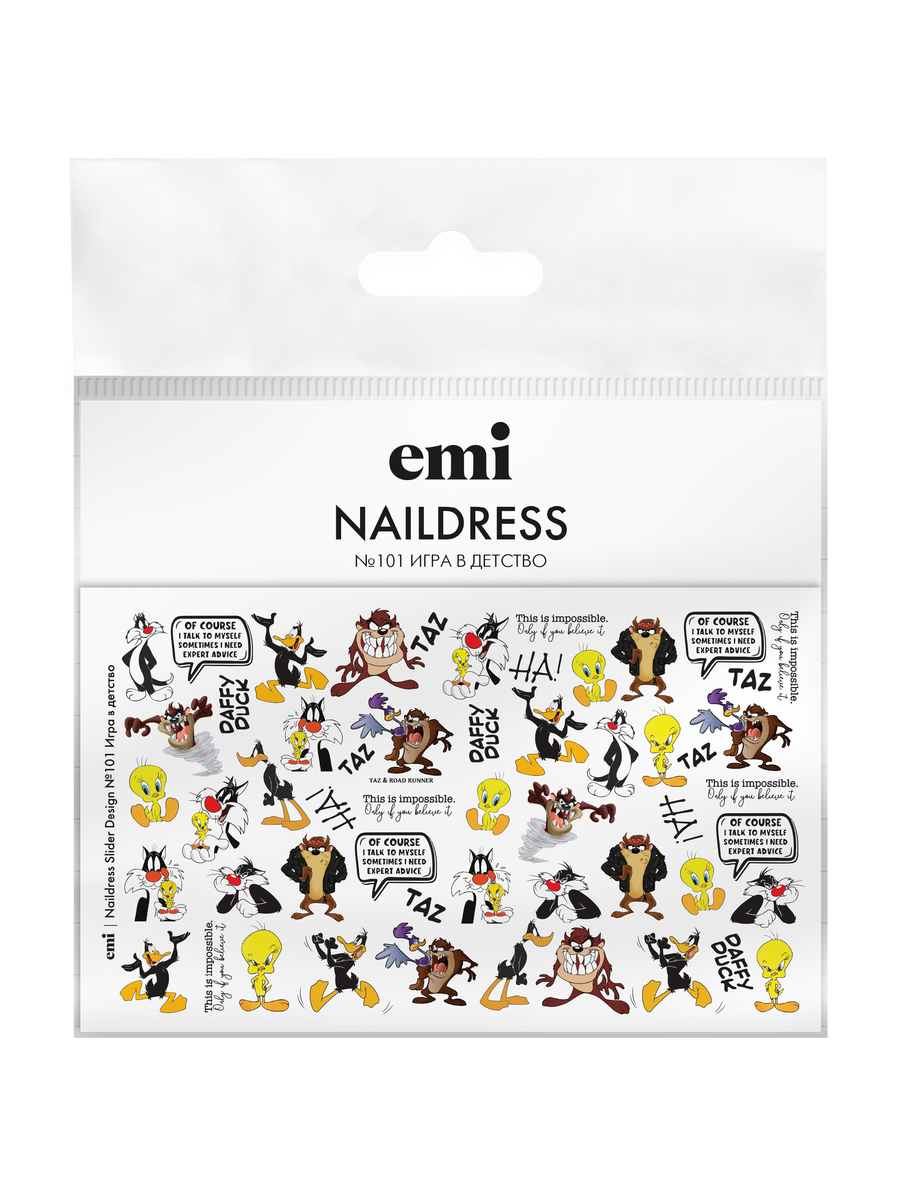 Купить Naildress Slider Design №101 Игра в детство в официальном магазине EMI с доставкой по России