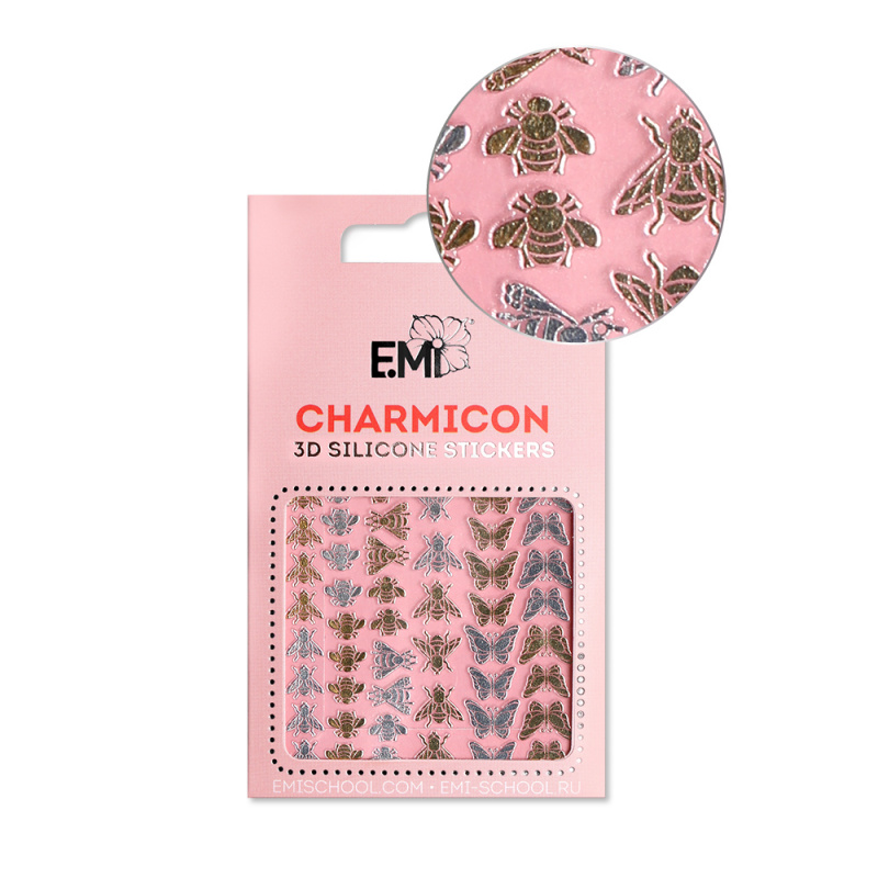 Купить Charmicon 3D Silicone Stickers №110 Насекомые в официальном магазине EMI с доставкой по России