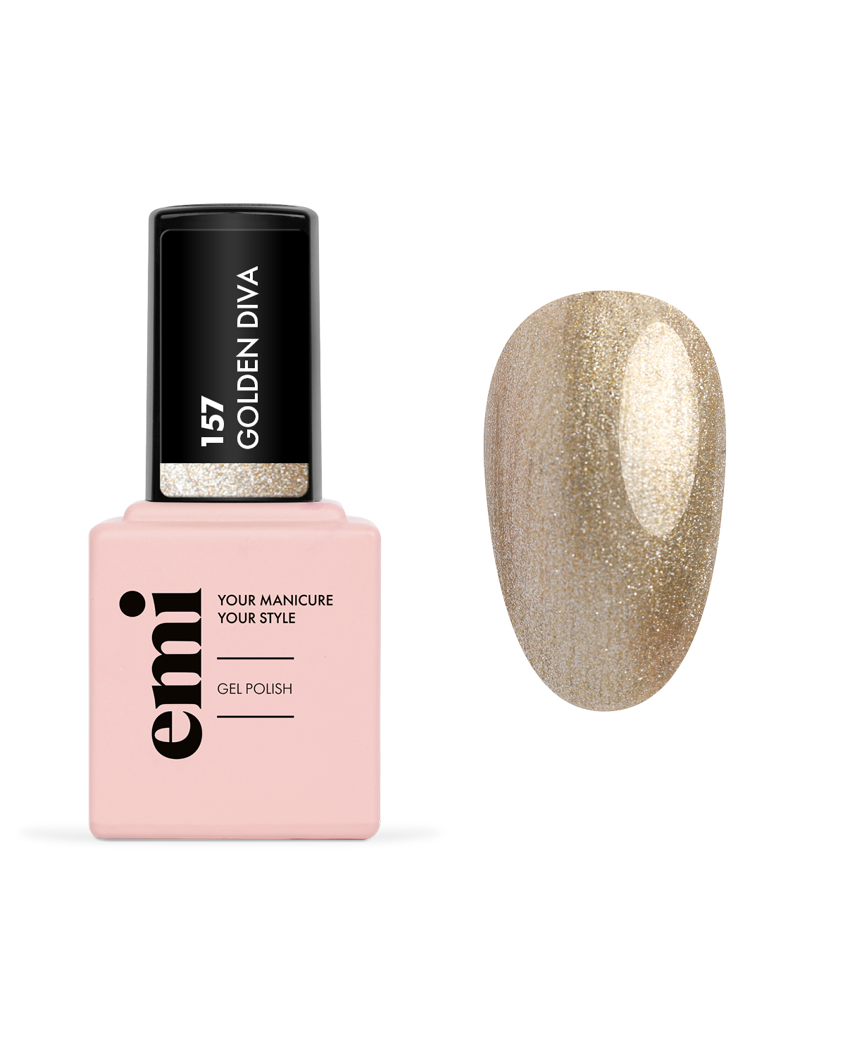 Купить E.MiLac FQ Золотая дива №157, 9 мл. в официальном магазине EMI с доставкой по России