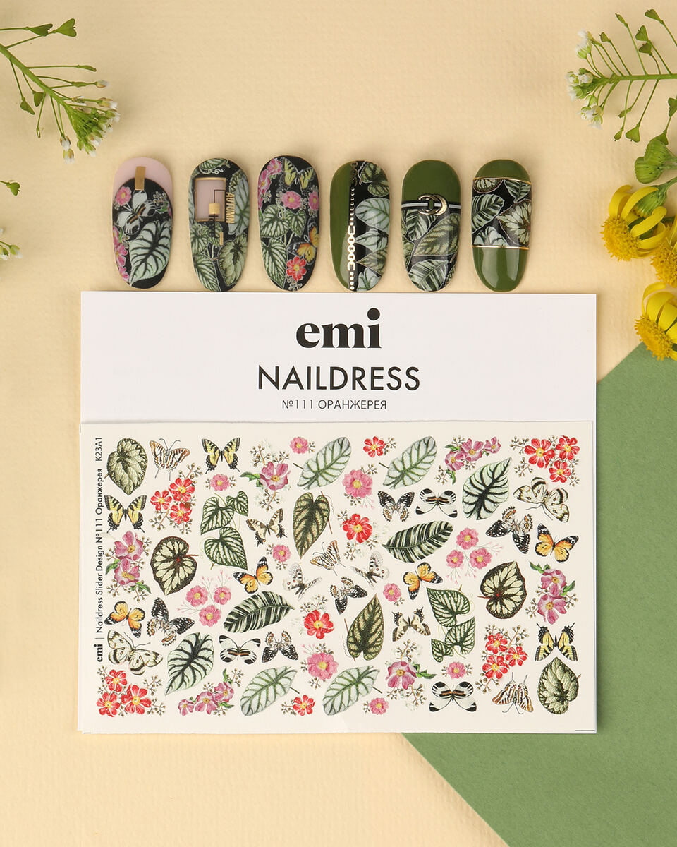 Купить Naildress Slider Design №111 Оранжерея в официальном магазине EMI с доставкой по России
