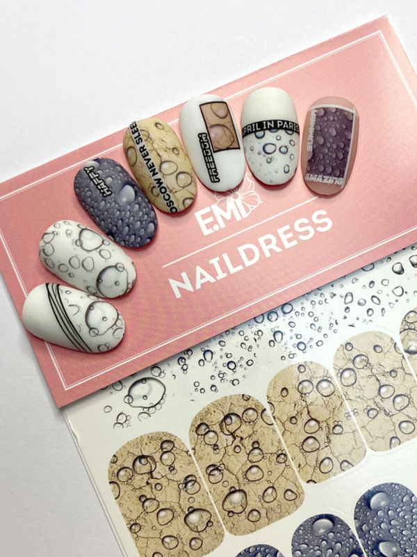 Купить Naildress Slider Design №17 Капли в официальном магазине EMI с доставкой по России