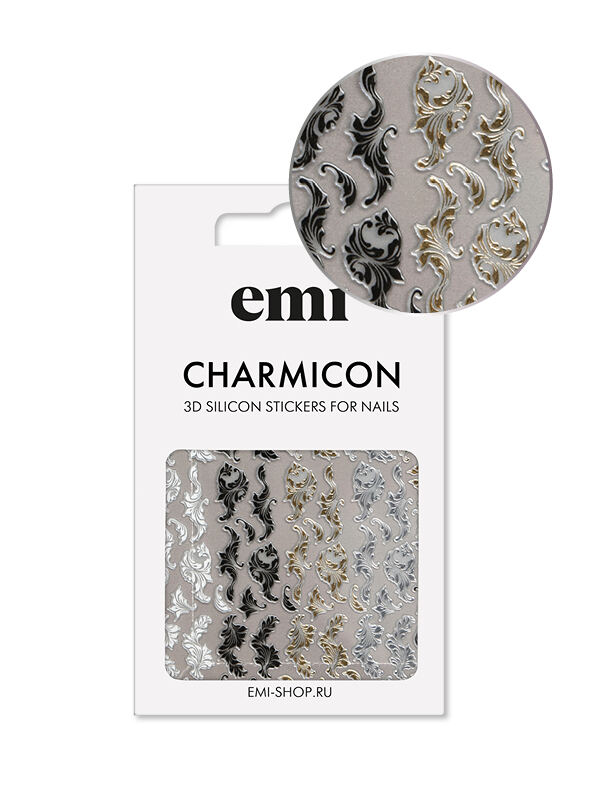 Купить Charmicon 3D Silicone Stickers №155 Вензеля в официальном магазине EMI с доставкой по России