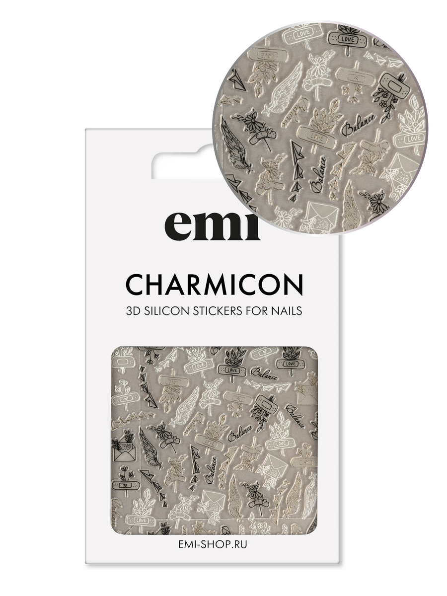 Купить Charmicon 3D Silicone Stickers №229 Любовные письма в официальном магазине EMI с доставкой по России