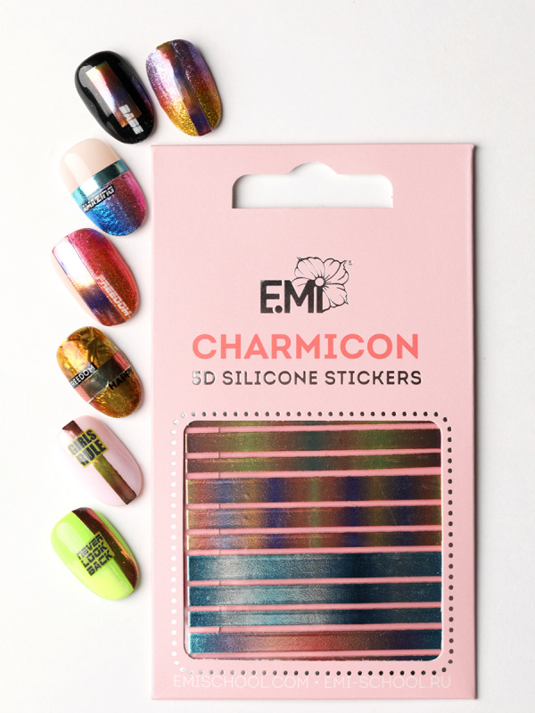 Купить Charmicon 3D Silicone Stickers №102 Линии в официальном магазине EMI с доставкой по России