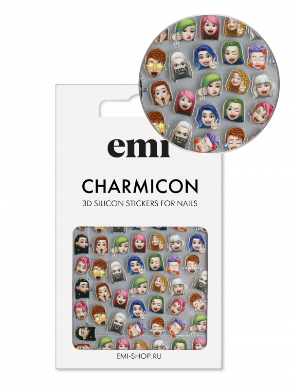 Купить Charmicon 3D Silicone Stickers №203 Эмоджи в официальном магазине EMI с доставкой по России