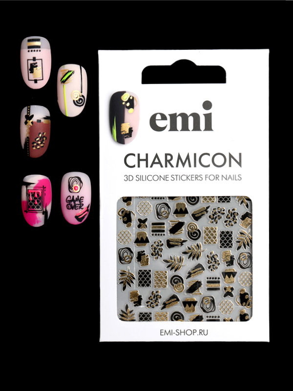 Купить Charmicon 3D Silicone Stickers №187 Акценты в официальном магазине EMI с доставкой по России