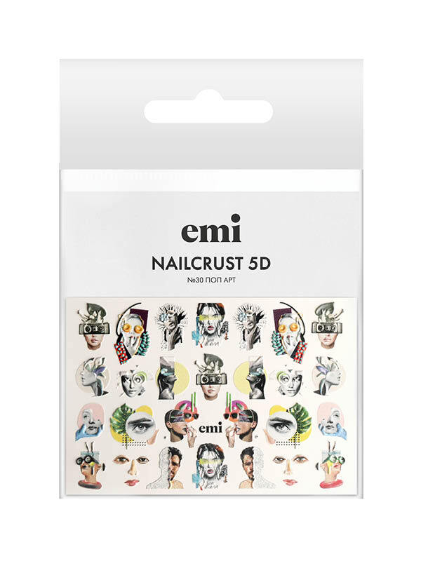 Купить NAILCRUST 5D №30 Поп-арт в официальном магазине EMI с доставкой по России