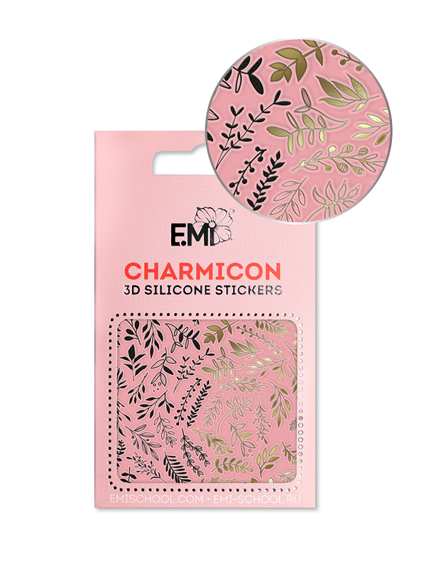 Купить Charmicon 3D Silicone Stickers №143 Веточки в официальном магазине EMI с доставкой по России