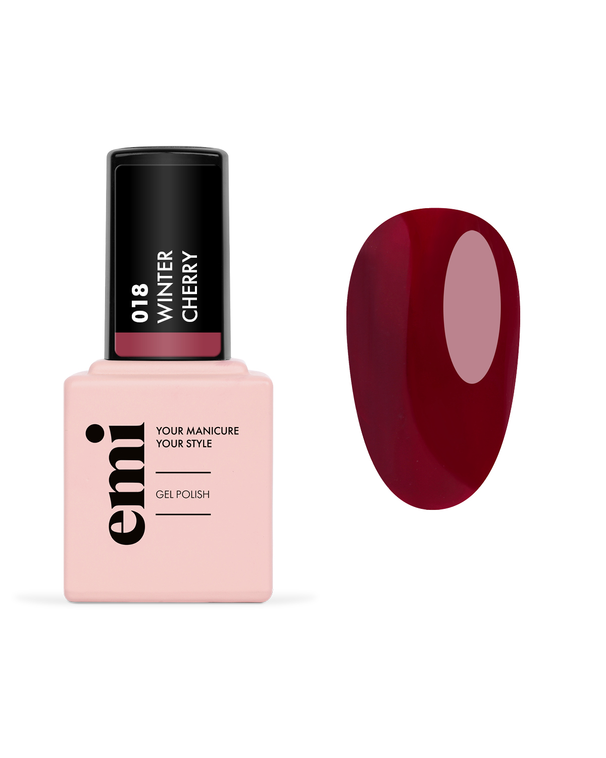 Купить E.MiLac Зимняя вишня №018, 9 мл. в официальном магазине EMI с доставкой по России
