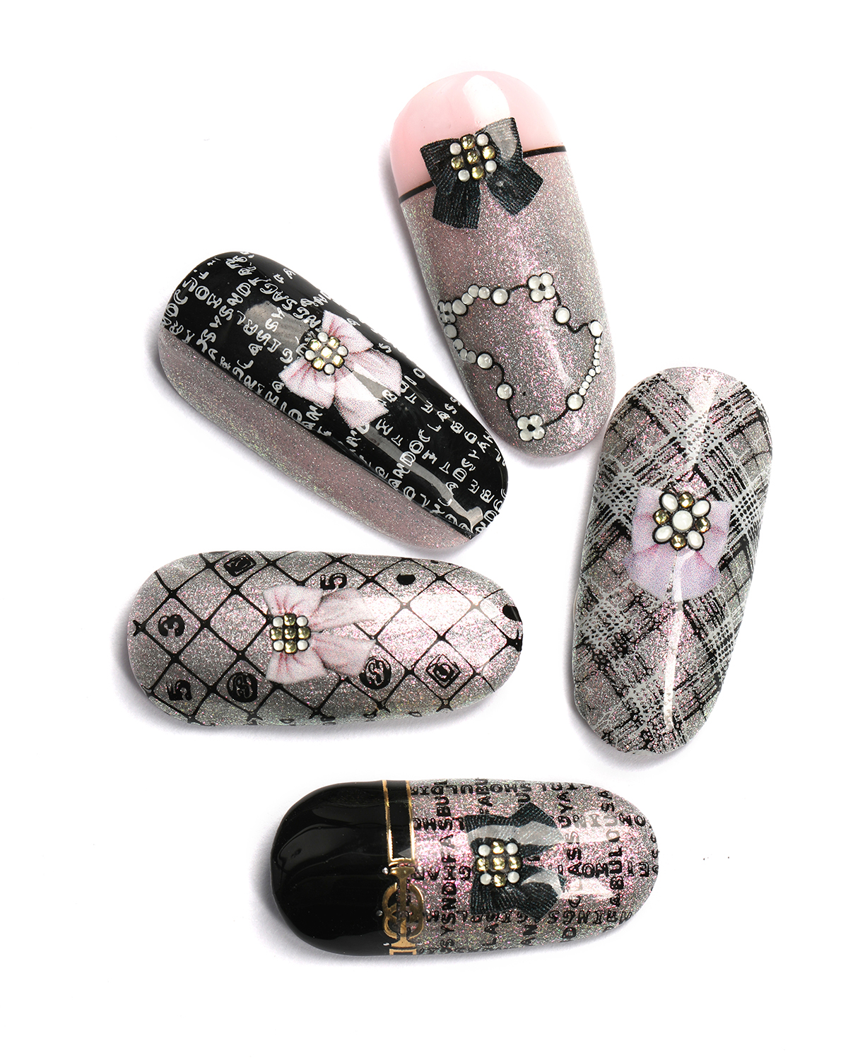 Купить NAILCRUST 5D GLASS №11 Банты и цепи в официальном магазине EMI с доставкой по России