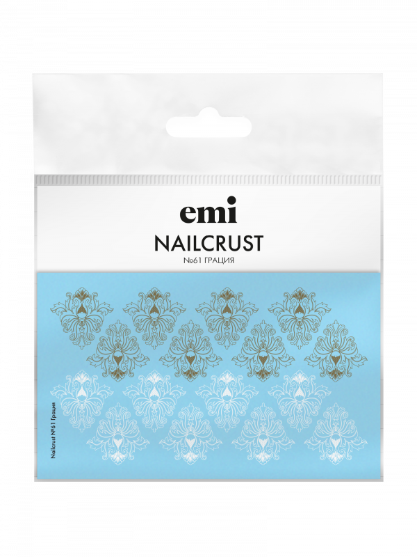 Купить NAILCRUST Трафареты-слайдеры №61 Грация в официальном магазине EMI с доставкой по России