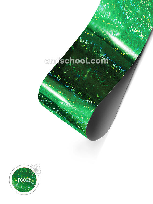 Купить Фольга голографическая Зеленая «Мелкая точка» 1,5 м. в официальном магазине EMI с доставкой по России