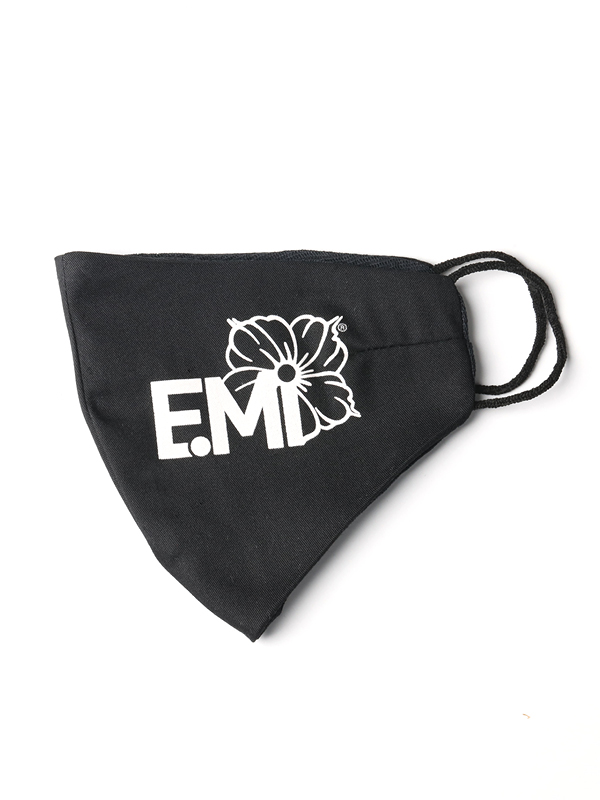 Купить Маска тканевая черная с логотипом в официальном магазине EMI с доставкой по России