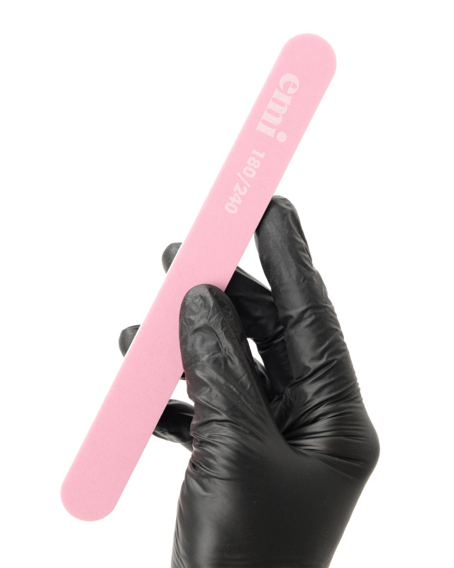 Купить Пилка для натуральных ногтей розовая 180/240 в официальном магазине EMI с доставкой по России