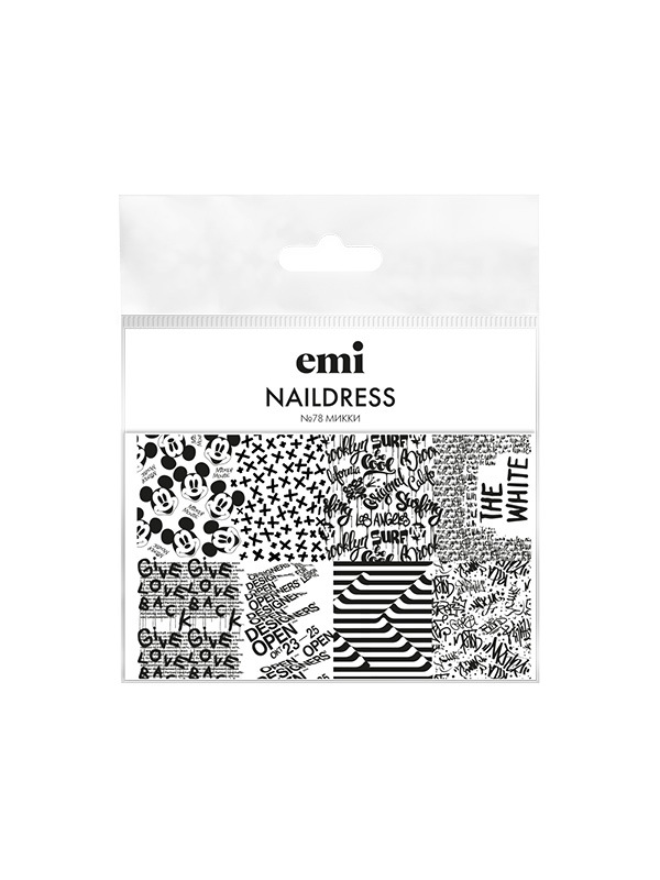 Купить Naildress Slider Design №78 Микки в официальном магазине EMI с доставкой по России
