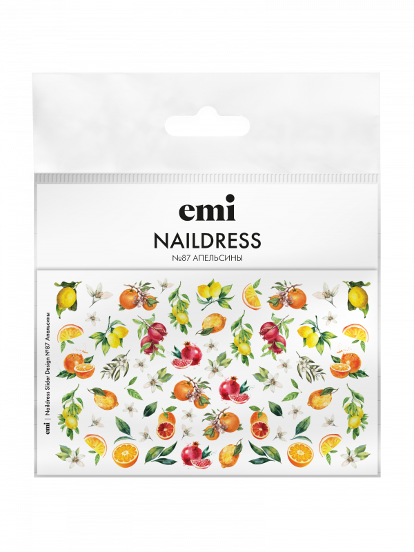 Купить Naildress Slider Design №87 Апельсины в официальном магазине EMI с доставкой по России