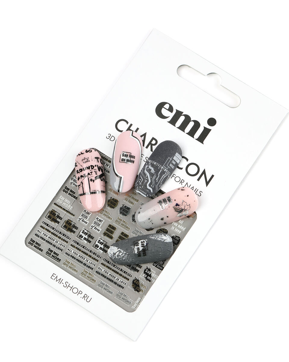 Купить Charmicon 3D Silicone Stickers №240 Красота в деталях в официальном магазине EMI с доставкой по России