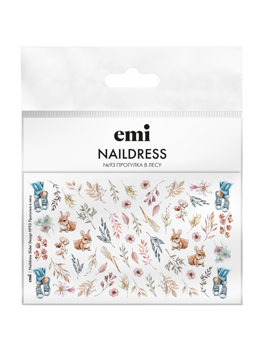 Купить Naildress Slider Design №93 Прогулка в лесу в официальном магазине EMI с доставкой по России