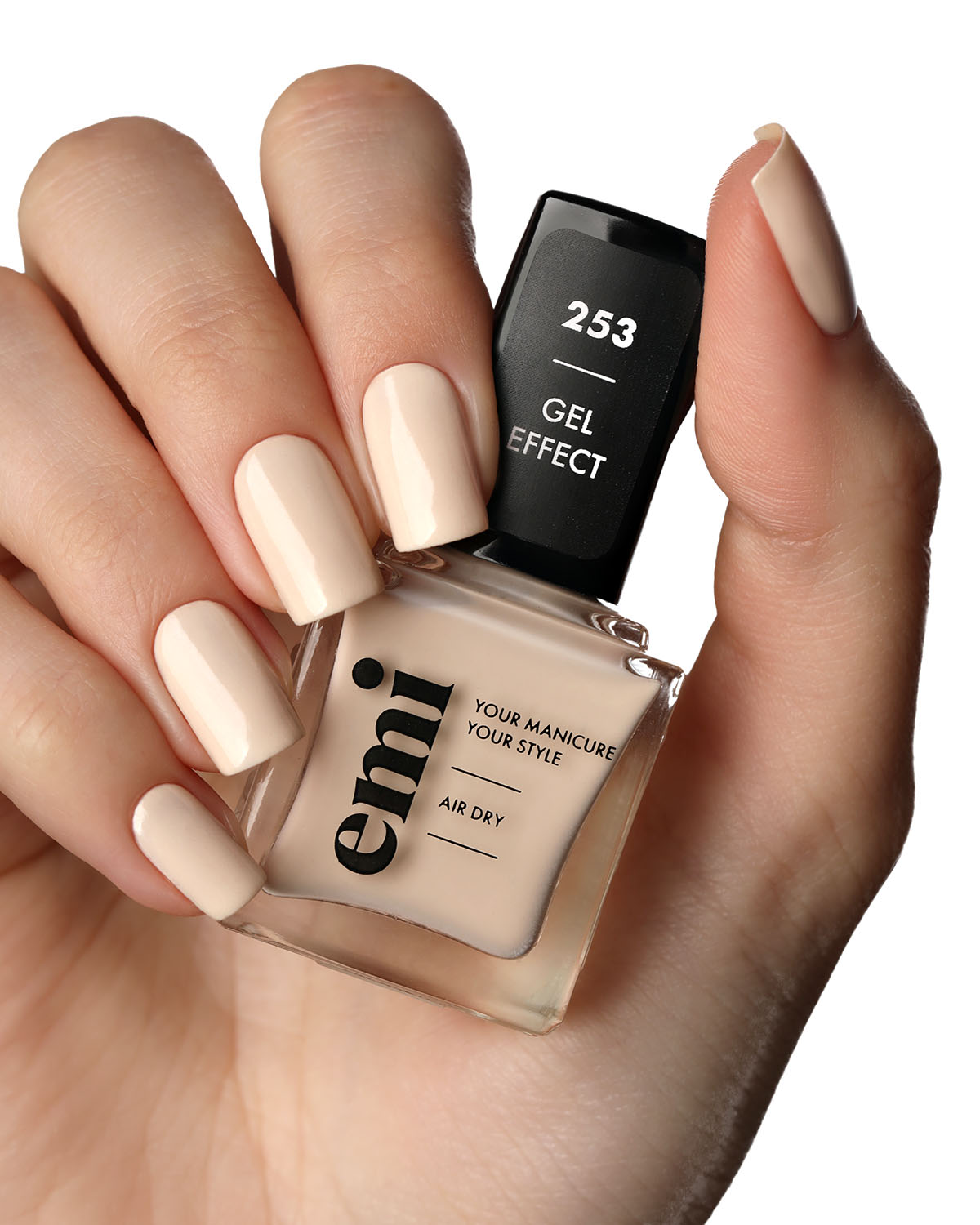 Купить Ультрастойкий лак Gel Effect Чистый холст №253, 9 мл в официальном магазине EMI с доставкой по России