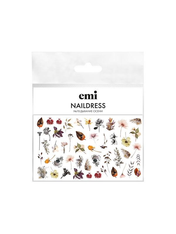 Купить Naildress Slider Design №70 Дыхание осени в официальном магазине EMI с доставкой по России