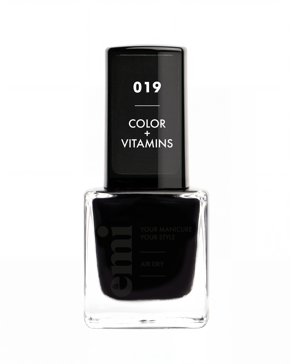 Купить NANO-Лак Color+Vitamins Угольная пудра №019, 6 мл в официальном магазине EMI с доставкой по России