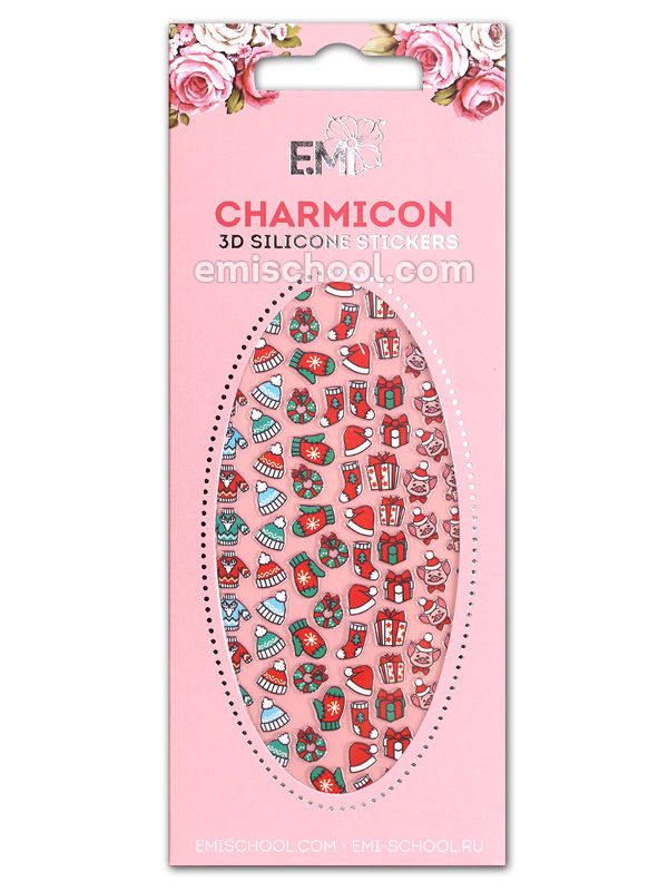 Купить Charmicon 3D Silicone Stickers №70 Merry Christmas в официальном магазине EMI с доставкой по России