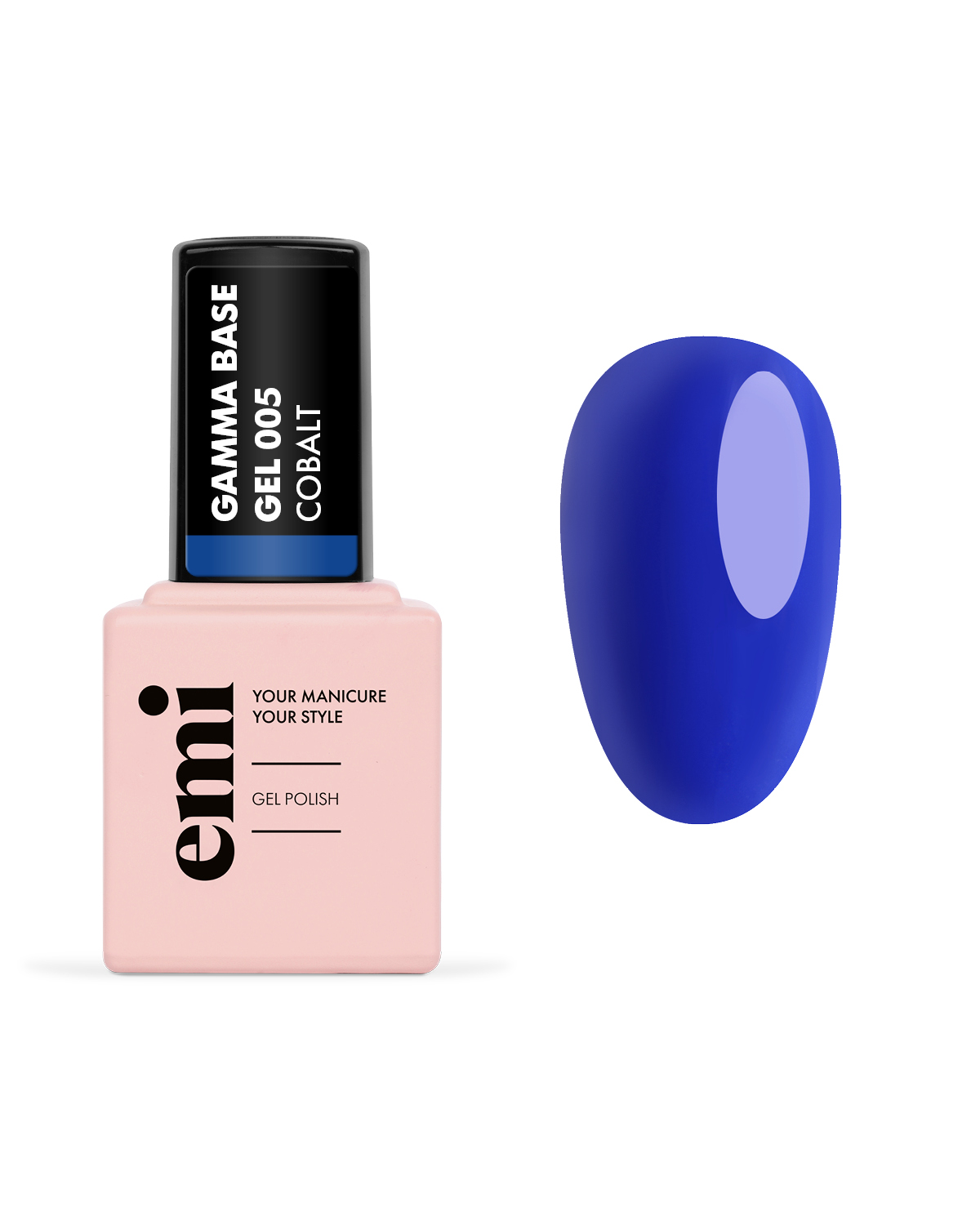 Купить E.MiLac Gamma Base Gel №005 Cobalt, 9 мл в официальном магазине EMI с доставкой по России