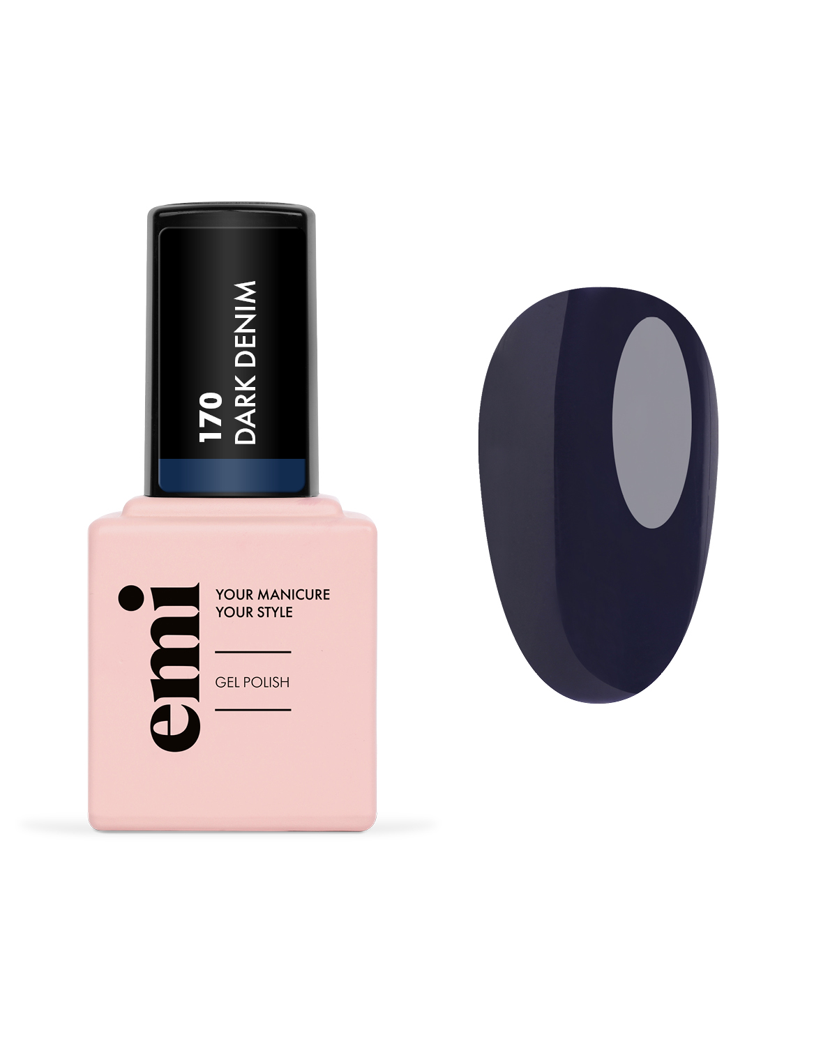 Купить E.MiLac FQ Темный деним №170, 9 мл. в официальном магазине EMI с доставкой по России