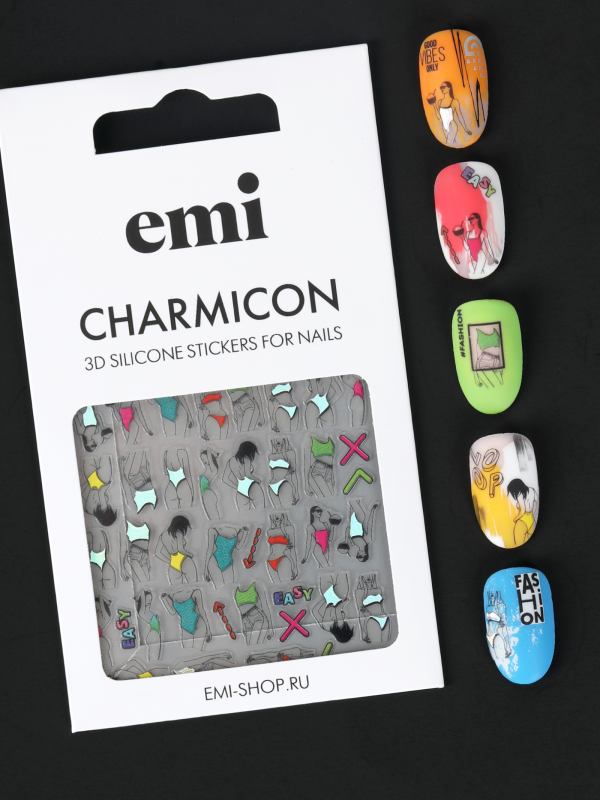 Купить Charmicon 3D Silicone Stickers №208 Easy-breezy в официальном магазине EMI с доставкой по России