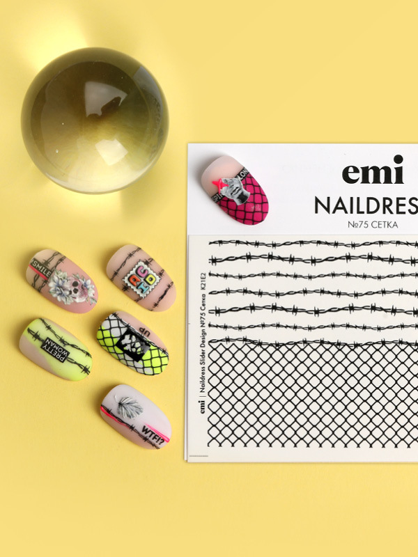Купить Naildress Slider Design №75 Сетка в официальном магазине EMI с доставкой по России