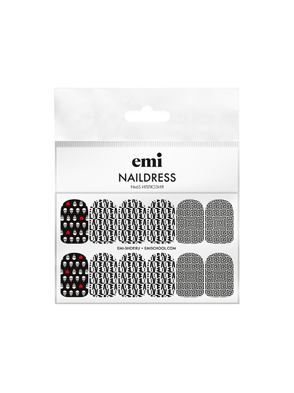 Купить Naildress Slider Design №65 Иллюзия в официальном магазине EMI с доставкой по России
