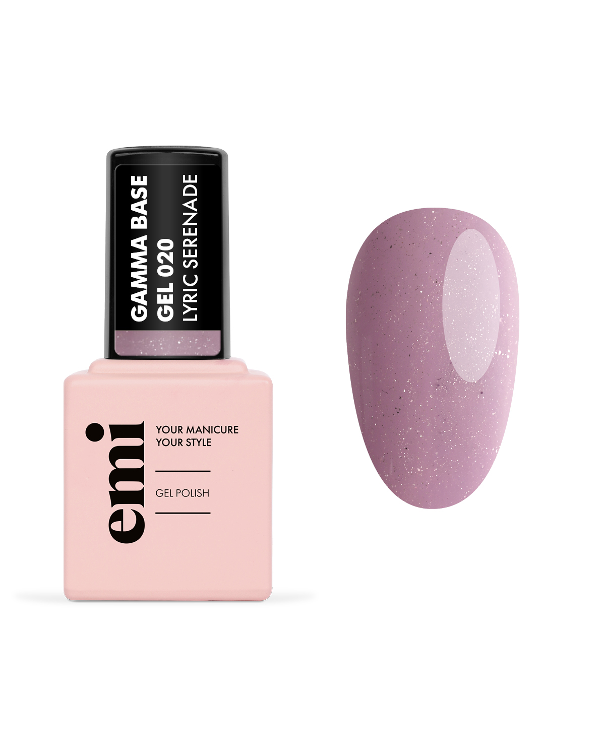 Купить E.MiLac Gamma Base Gel №020 Lyric serenade, 15 мл в официальном магазине EMI с доставкой по России
