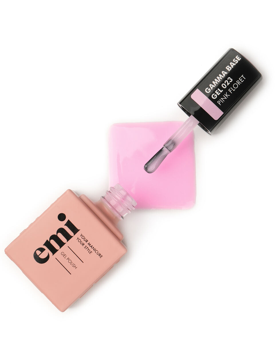 Купить E.MiLac Gamma Base Gel №023 Pink floret, 15 мл в официальном магазине EMI с доставкой по России