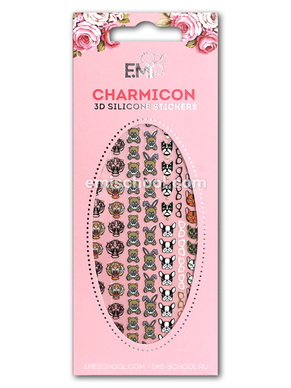 Купить Charmicon 3D Silicone Stickers №61 Значки в официальном магазине EMI с доставкой по России