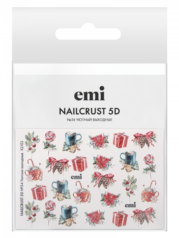Купить NAILCRUST 5D №34 Уютные выходные в официальном магазине EMI с доставкой по России