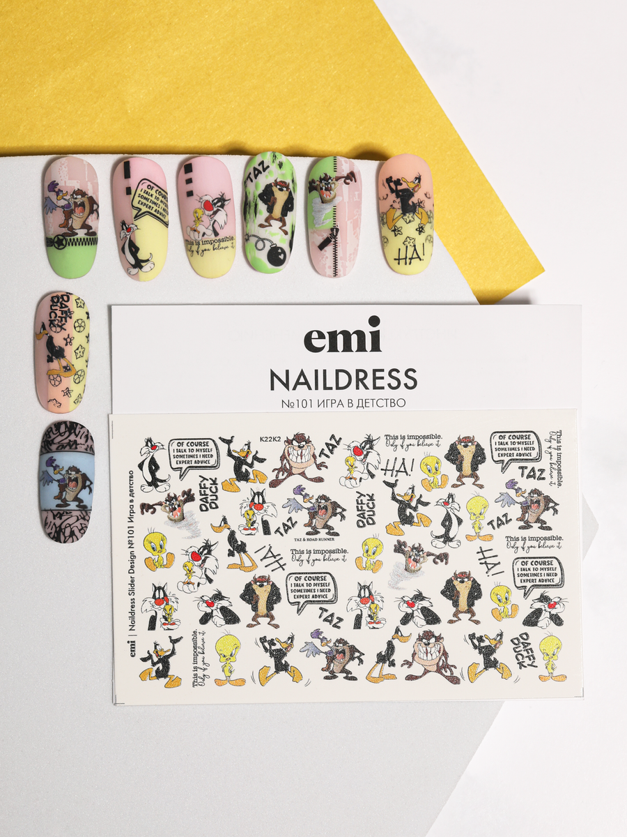 Купить Naildress Slider Design №101 Игра в детство в официальном магазине EMI с доставкой по России