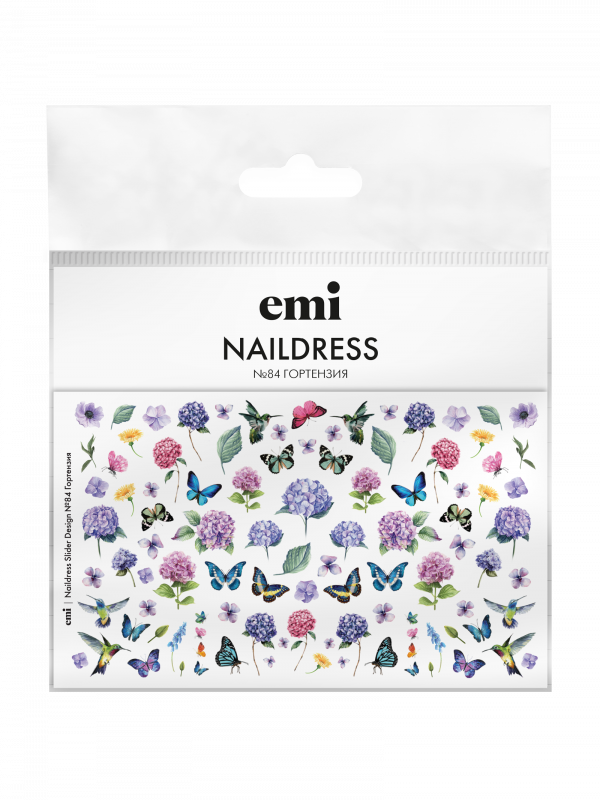Купить Naildress Slider Design №84 Гортензия в официальном магазине EMI с доставкой по России